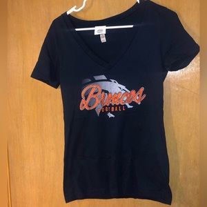 Broncos football womens shirt Large
